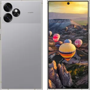 Unlocked Phones S24 Ultra Smartphone Android 13 Cell Phones 8 256GB 6.8" HD Screen Dual SIM 108MP 48MP Camera 6800 mAh and Built-in Pen (Titanium Grey)