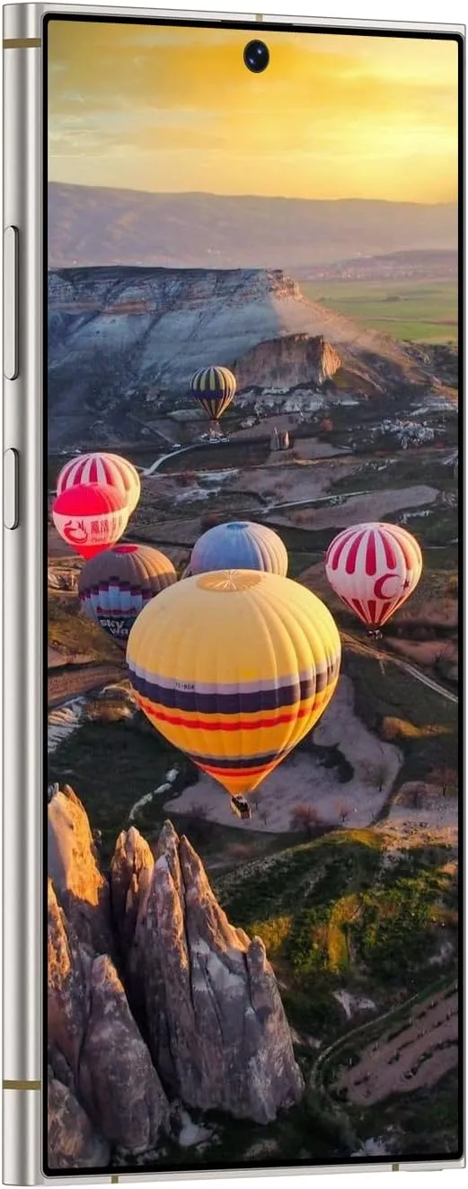 Unlocked Phones S24 Ultra Smartphone Android 13 Cell Phones 8 256GB 6.8" HD Screen Dual SIM 108MP 48MP Camera 6800 mAh and Built-in Pen (Titanium Grey)