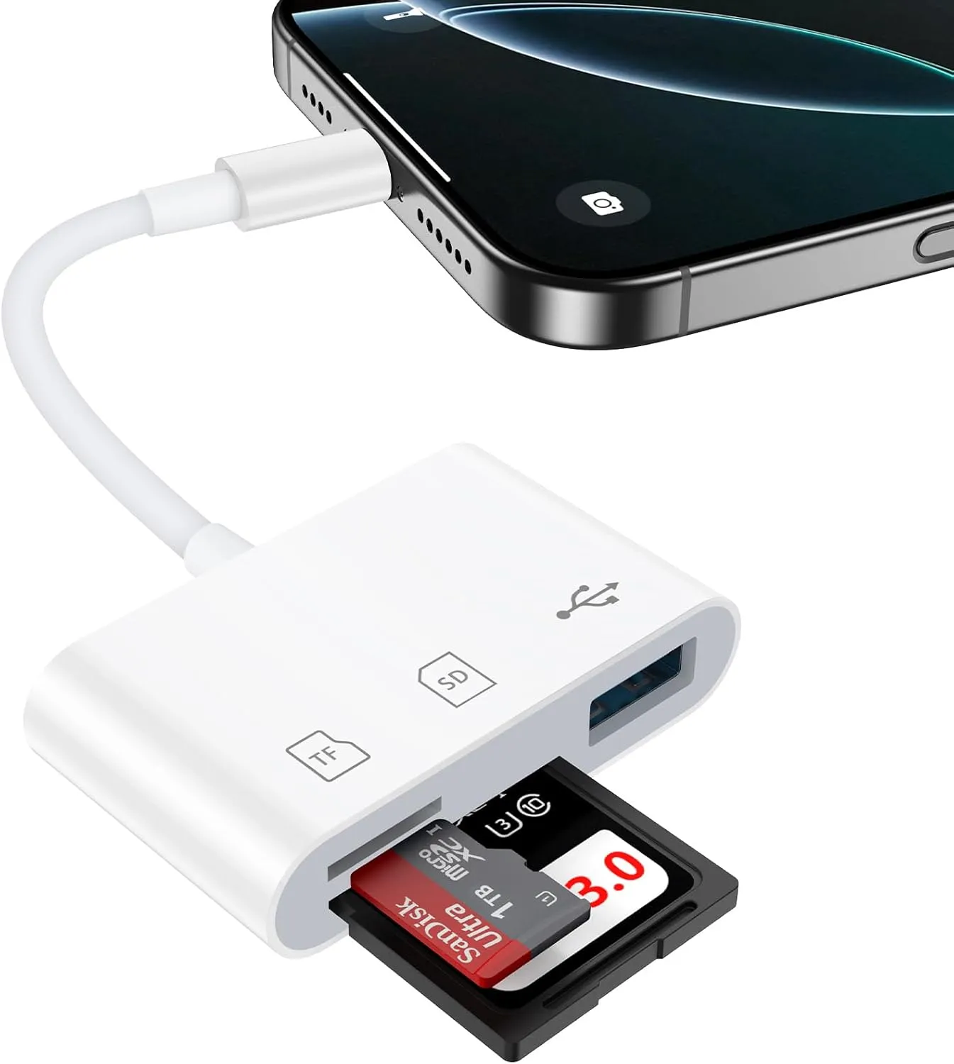 USB C SD Card Reader for Samsung Galaxy A36 A56 A16 5G A35 A15 A25 S25 Ultra S25  A26 Android, Micro SD to USB C Memory Card Reader Digital Camera Adapter Viewer Dual Slot for Canon Nikon Sony Camera