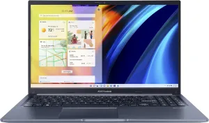 Vivobook 15 Rugged Metallic Laptop w/ 14-Core i9-13900H CPU, 48GB RAM, 4TB NVME SSD, 15.6 inch FHD, WiFi 6E, Backlit KB, Webcam w/ Shutter, Fingerprint Reader, Windows 11 Pro w/Office (Made_by_ASUS)