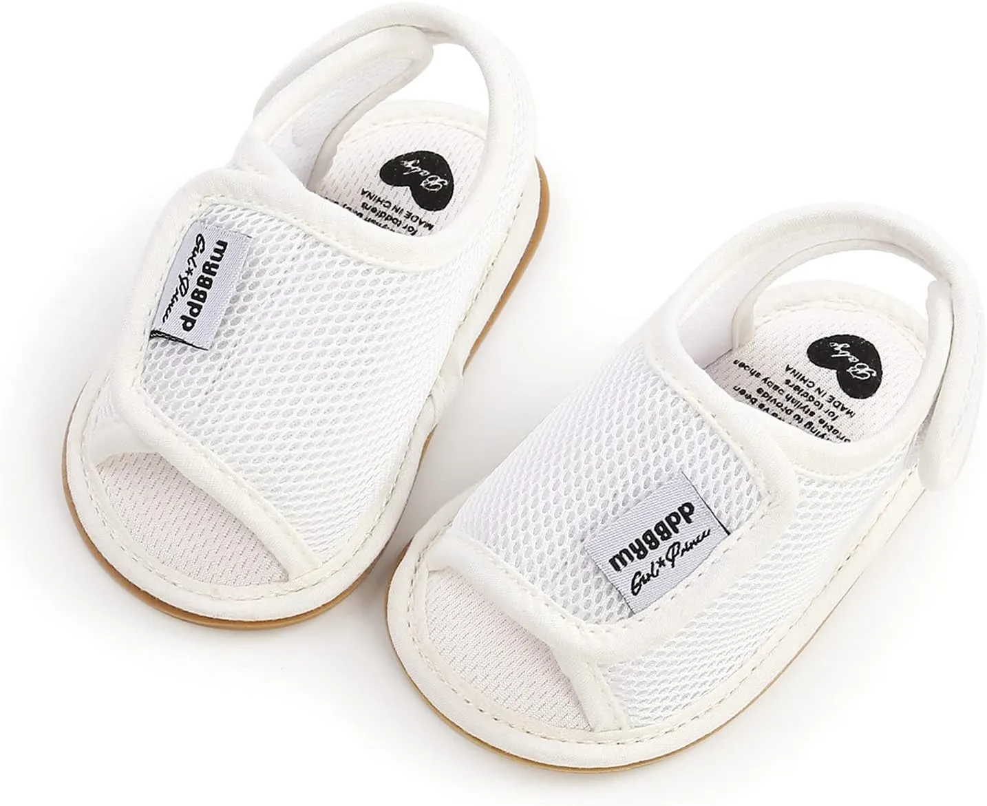 Walking Sandals Soft Baby Flat Girls Non-Slip Shoes Shoes Mesh Sole Rubber Boys Baby Shoes Toddler Girl Beach