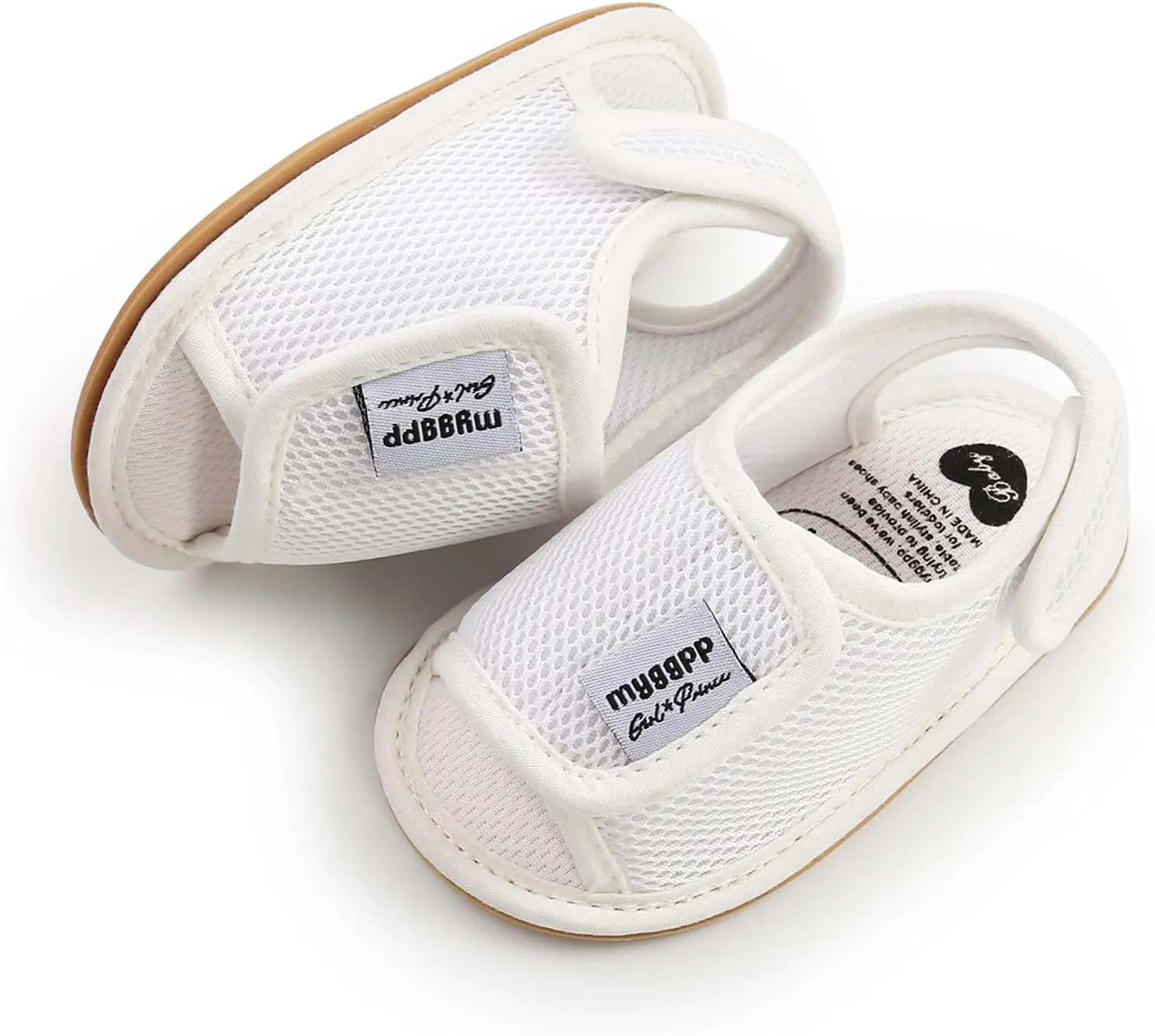 Walking Sandals Soft Baby Flat Girls Non-Slip Shoes Shoes Mesh Sole Rubber Boys Baby Shoes Toddler Girl Beach