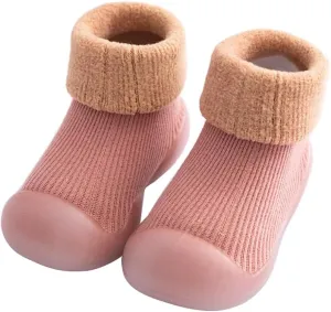 Warm Baby Sock Shoes Infant Boys Girls Non Slip Floor Slipper for Toddler First Walking