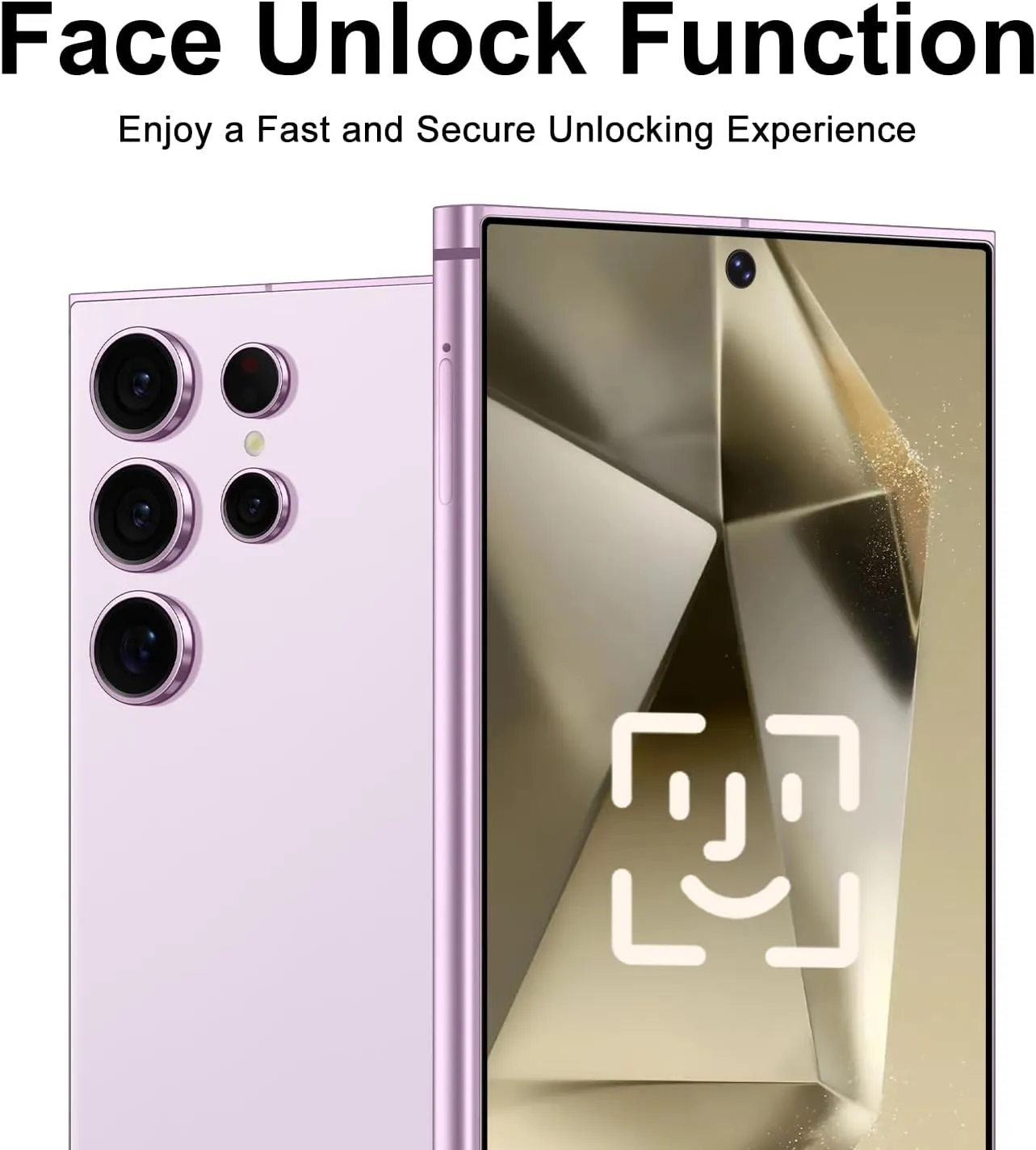 X24 Ultra Cell Phone, 8 256GB 128GB Smartphone, Unlocked Android Phone, 108MP Camera, Fast Processor, Long Battery Life, 2025 US Version, Dual SIM, 5G Phone (Glam Pink)