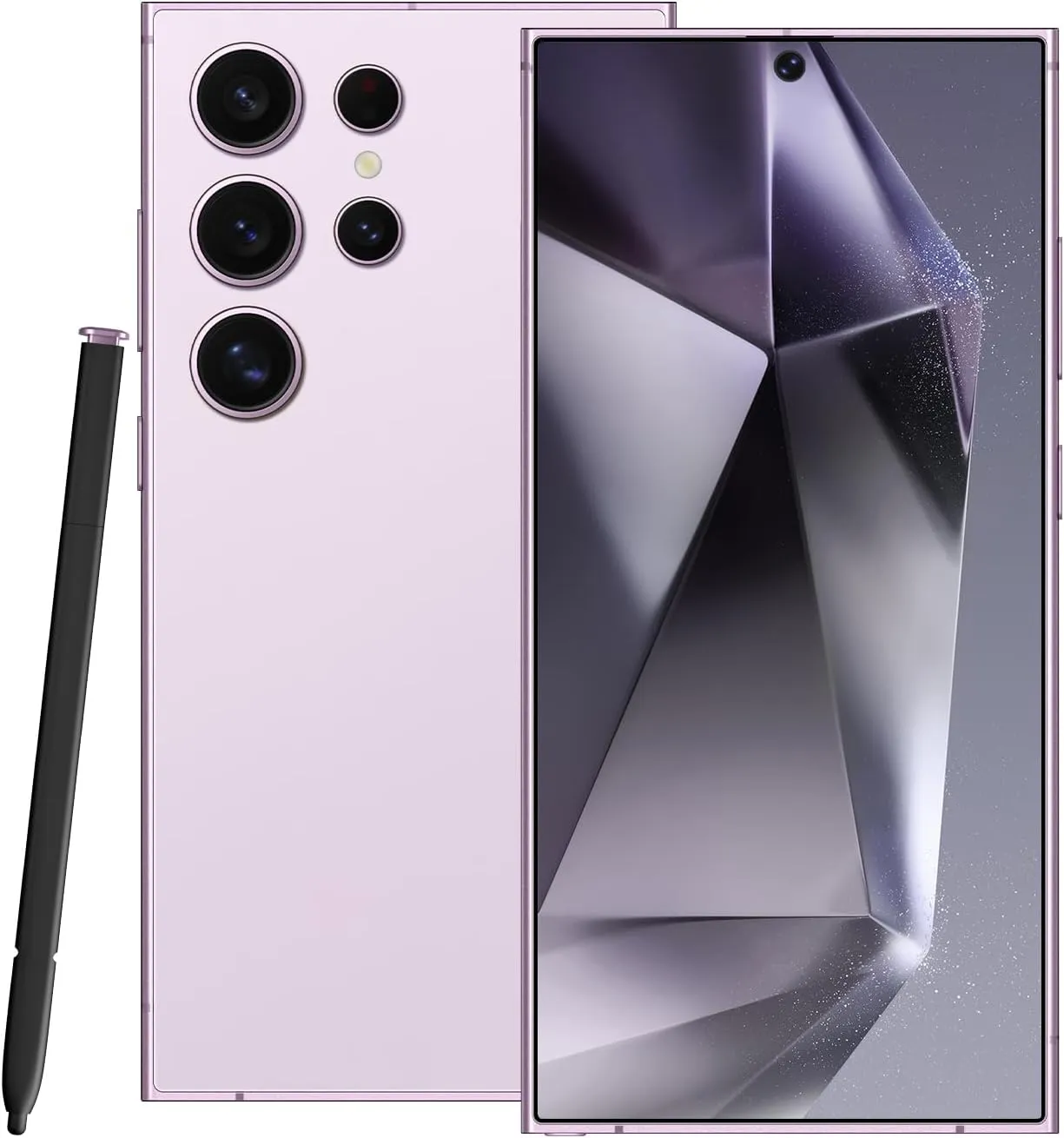 X24 Ultra Cell Phone, 8 256GB 128GB Smartphone, Unlocked Android Phone, 108MP Camera, Fast Processor, Long Battery Life, 2025 US Version, Dual SIM, 5G Phone (Glam Pink)