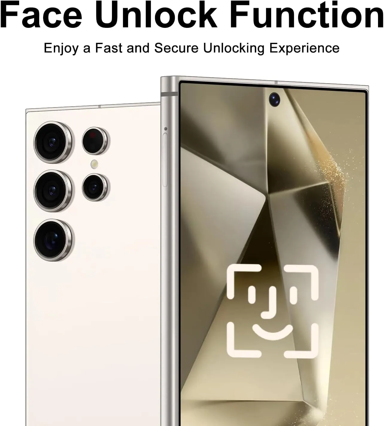 X24 Ultra Cell Phone, 8 256GB 128GB Smartphone, Unlocked Android Phone, 108MP Camera, Fast Processor, Long Battery Life, 2025 US Version, Dual SIM, 5G Phone (Milk White)