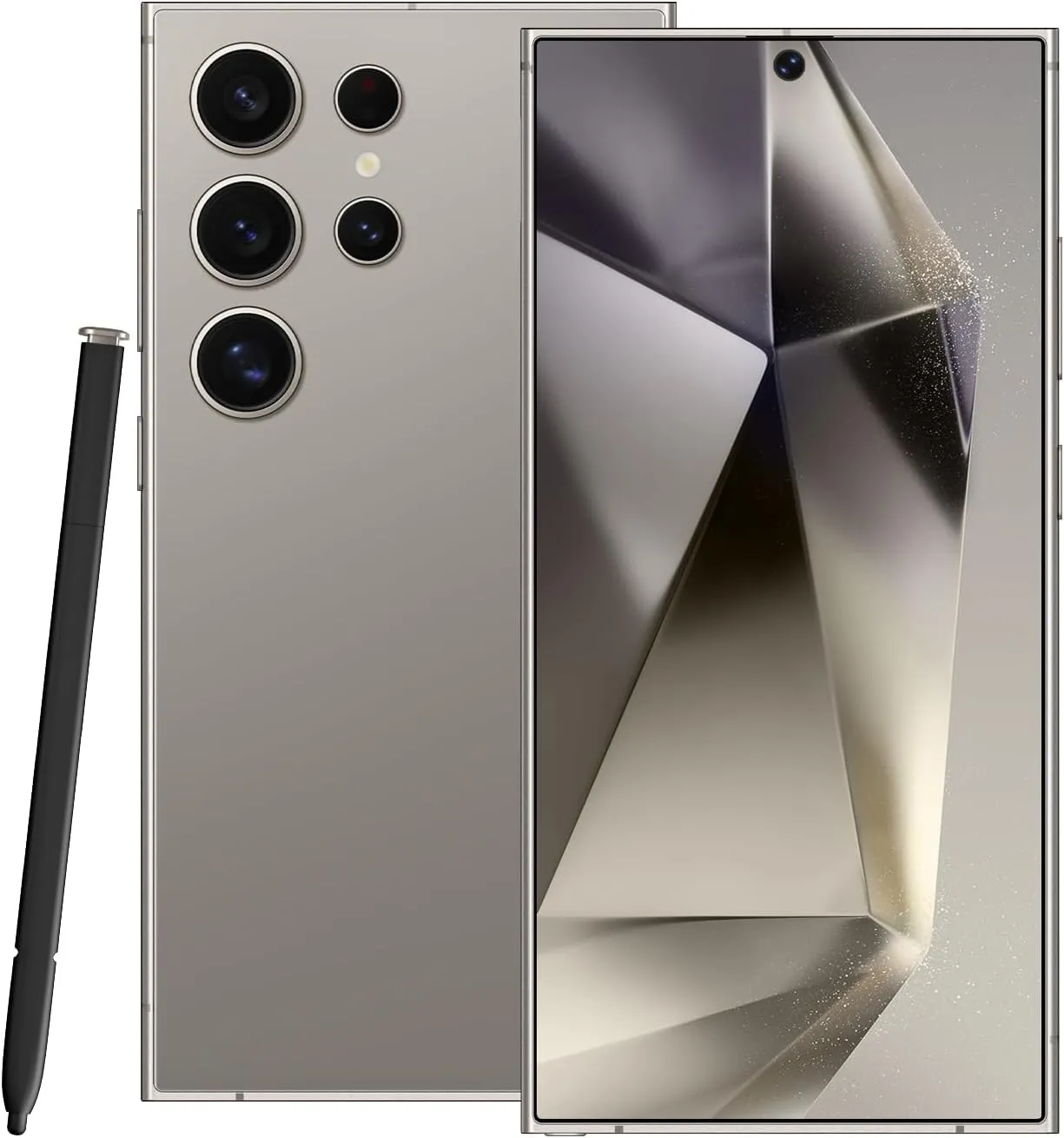 X24 Ultra Cell Phone, 8 256GB 128GB Smartphone, Unlocked Android Phone, 108MP Camera, Fast Processor, Long Battery Life, 2025 US Version, Dual SIM, 5G Phone (Titanium Gray)