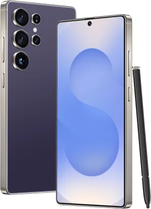 X25 Ultra 5G Cell Phone, Unlocked Android Smart Phone, 8 256GB 128GB Unlocked Android Phone, 6.9" LCD Display/108MP Camera/6800 mAh Battery/AI Face/US Version/Dual-SIM (Violets)