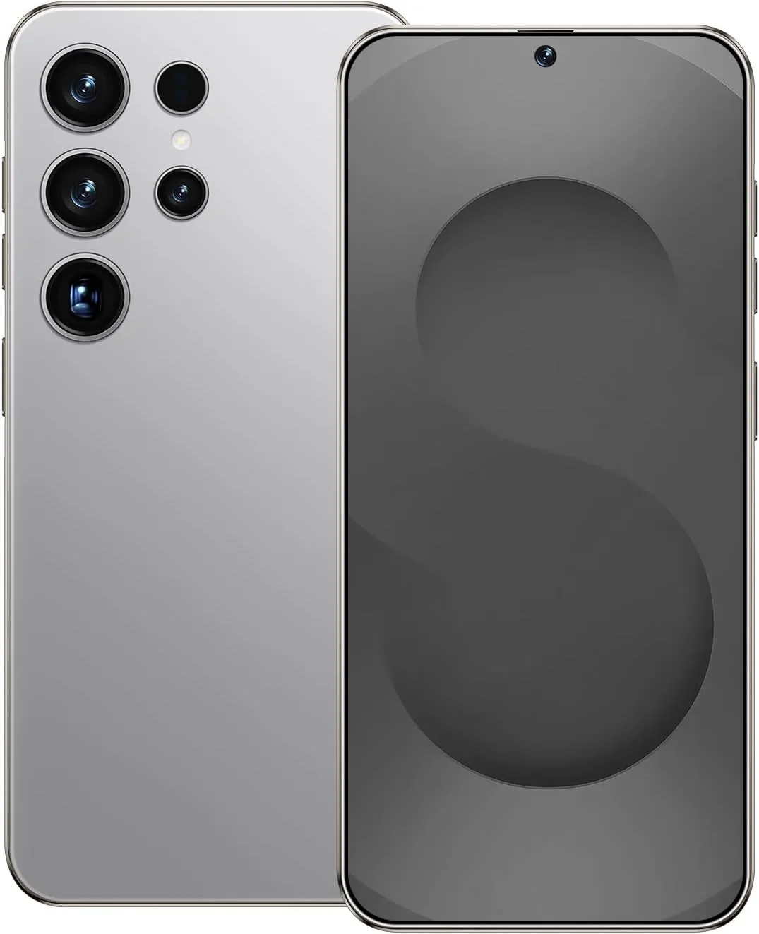 X25  Unlocked Cell Phones, 6 128GB 128GB Smartphone, Unlocked Android Phone, 6.53" HD Screen, Long Battery Life 6000mAh, Face ID/US Version/Dual SIM/5G (Titanium Gray)